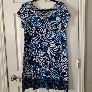 Lucky Brand Cap Sleeve Sheath Dress